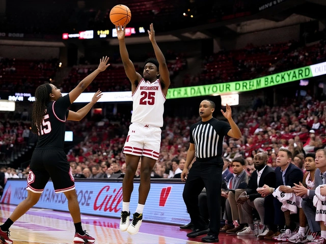 BYU shocks No. 23 Wisconsin 98-70 as Richie Saunders drops 26 in first ranked win of season